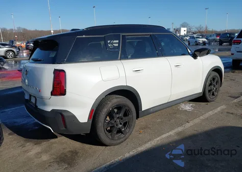 2025 Mini Countryman Cooper S from USA, damaged, VIN WMZ23GA09S7R15625